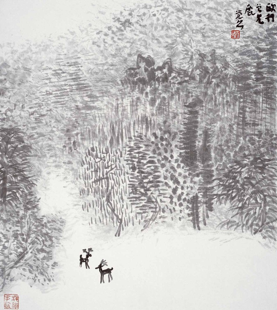 欧洲风景册之四 2004年 42cm×38cm